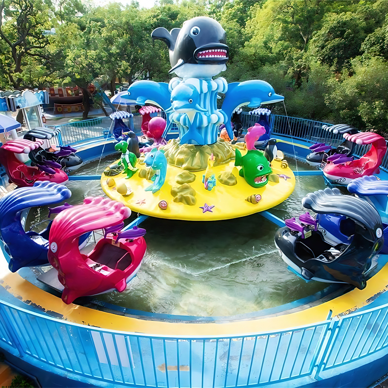 Shark Ride Rotating Shark Island - Amusement Equipment Supplier Amusement ...