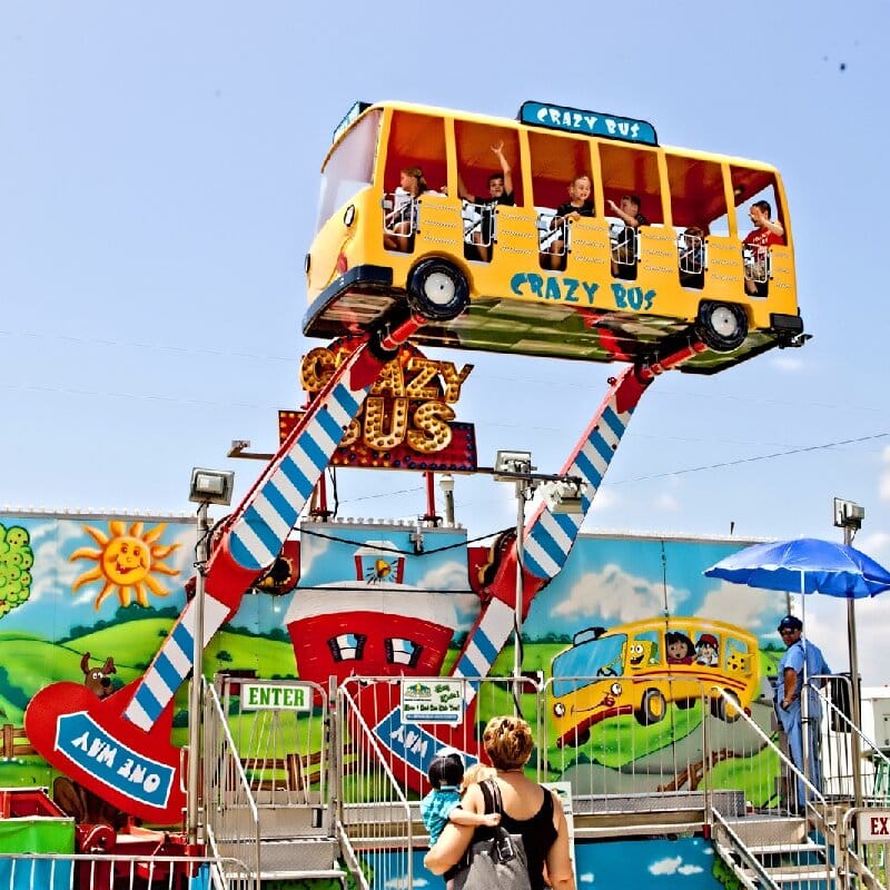 Crazy Bus Ride - Amusement Equipment Supplier Amusement Equipment Supplier