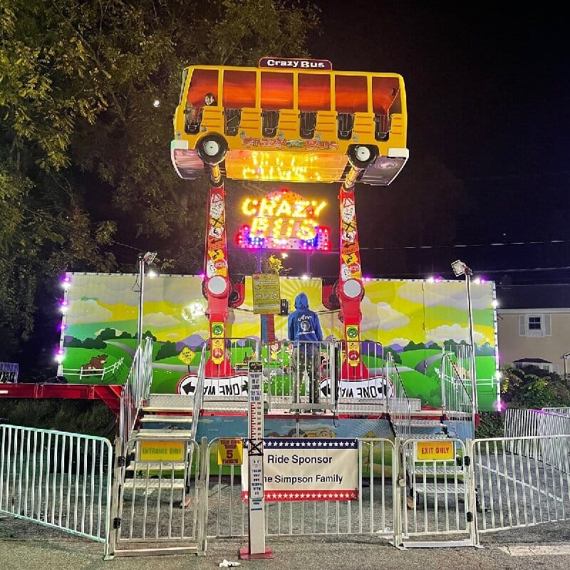 Crazy Bus Ride - Amusement Equipment Supplier Amusement Equipment Supplier