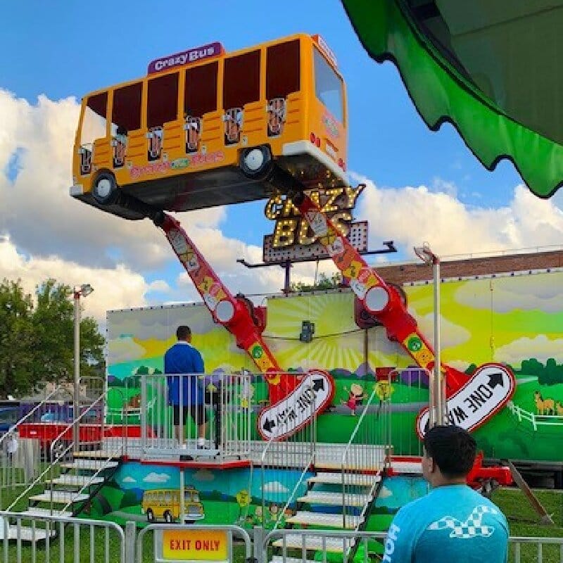 Crazy Bus Ride - Amusement Equipment Supplier Amusement Equipment Supplier