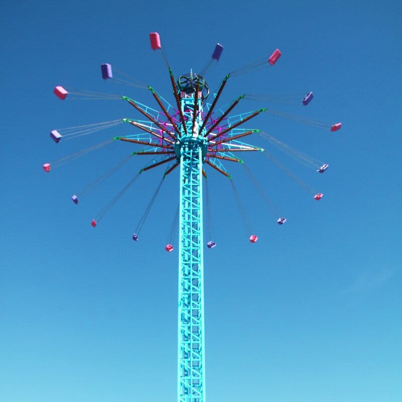 46 m Swing Fly Tower - Amusement Equipment Supplier Amusement Equipment ...